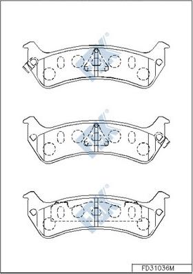 Magneti Marelli 363702160634 - Komplet Pločica, disk-kočnica www.molydon.hr