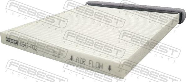 Febest 0543-002 - Filter kabine www.molydon.hr