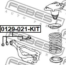 Febest 0129-021-KIT - Vijak za korekciju nagiba www.molydon.hr