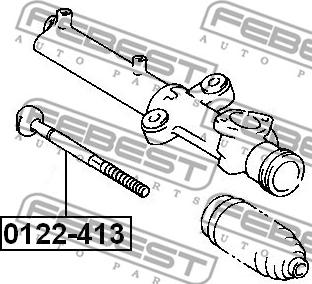 Febest 0122-423 - Aksijalni zglob, poprecna spona www.molydon.hr