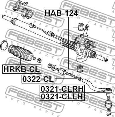 Febest HAB-124 - HONDA ACCORD CL/CM/CN 02- www.molydon.hr