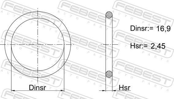 Febest 02400-020 - Brtva www.molydon.hr