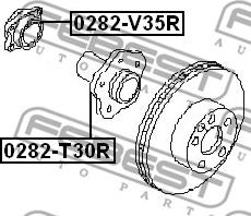 Febest 0282-V35R - Komplet Ležaja kotača www.molydon.hr