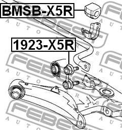 Febest 1923-X5R - Šipka/spona, stabilizator www.molydon.hr