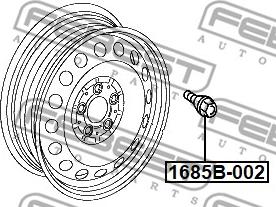 Febest 1685B-002 - Brezon ( pržonjera) www.molydon.hr