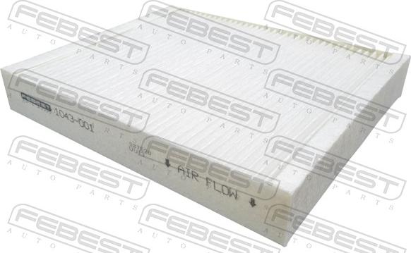 Febest 1043-001 - Filter kabine www.molydon.hr