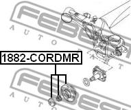 Febest 1882-CORDMR - Glavčina kotača www.molydon.hr