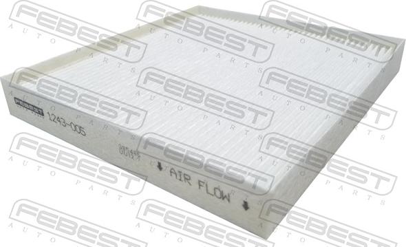 Febest 1243-005 - Filter kabine www.molydon.hr