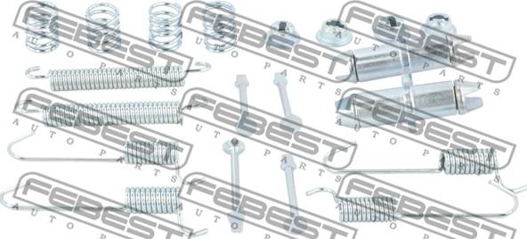 Febest 1204-IX354WDR-KIT - Komplet pribora, kočione papuce rucne kočnice www.molydon.hr