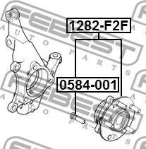 Febest 1282-F2F - Glavčina kotača www.molydon.hr