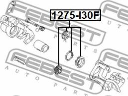 Febest 1275-I30F - Set za popravak, kočione čeljusti www.molydon.hr