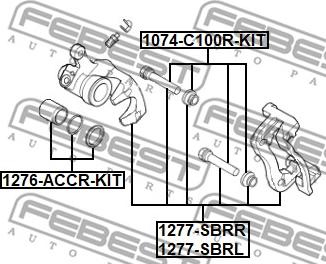 Febest 1277-SBRL - Kočione čeljusti www.molydon.hr