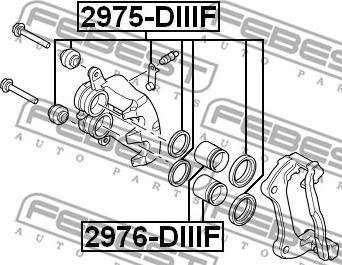 Febest 2976-DIIIF - Klip, kočione čeljusti www.molydon.hr