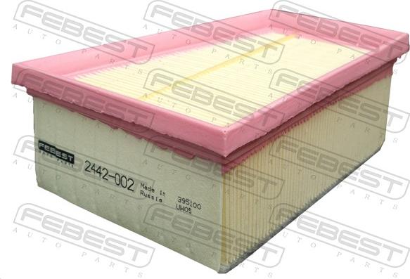 Febest 2442-002 - Filter za zrak www.molydon.hr