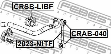 Febest 2023-NITF - Šipka/spona, stabilizator www.molydon.hr