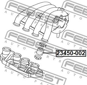 Febest 23450-002 - Crijevo interkulera www.molydon.hr