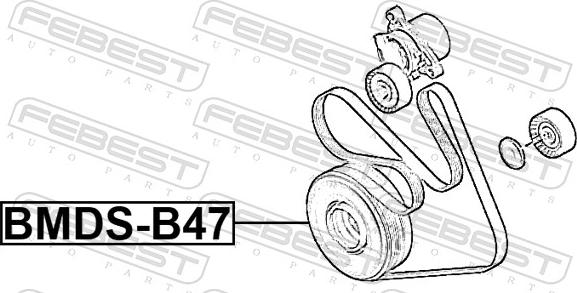 Febest BMDS-B47 - Remenica, radilica www.molydon.hr