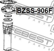 Febest BZSS-906F - Nosač amortizera www.molydon.hr