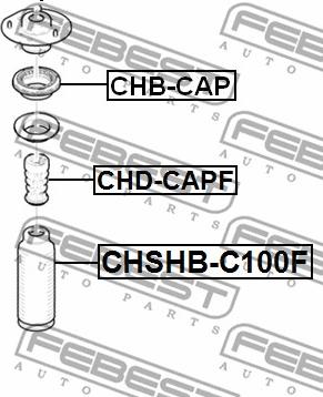 Febest CHD-CAPF - AB-CH-004 www.molydon.hr