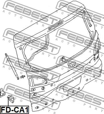 Febest FD-CA1 - Branik www.molydon.hr