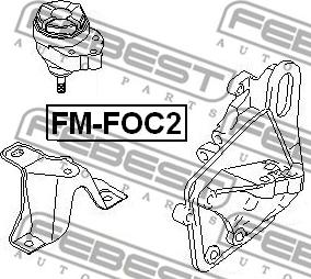 Febest FM-FOC2 - Nosač motora www.molydon.hr