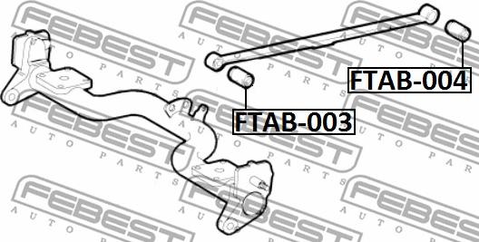 Febest FTAB-004 - Čahura Ležaja, gibanj www.molydon.hr