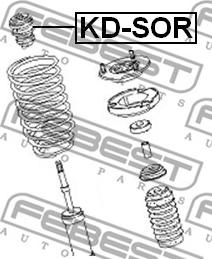 Febest KD-SOR - Gumeni granicnik, Ovjes www.molydon.hr