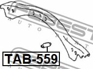 Febest TAB-559 - Selen / Prigušni blok, Ovjes kotača www.molydon.hr