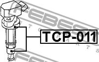 Febest TCP-011 - Utikač, indukcioni kalem (bobina) www.molydon.hr