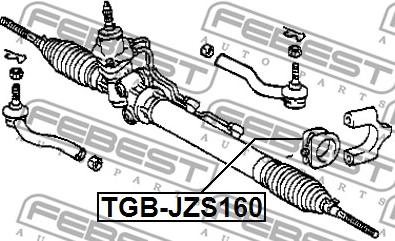 Febest TGB-JZS160 - LEXUS GS300/GS400/GS430 97-05 www.molydon.hr