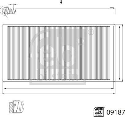 Febi Bilstein 09187 - Filter kabine www.molydon.hr