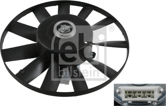 Febi Bilstein 09809 - Ventilator, hladjenje motora www.molydon.hr