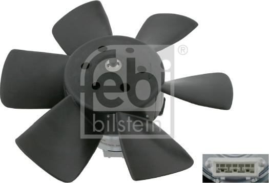 Febi Bilstein 06990 - Ventilator, hladjenje motora www.molydon.hr