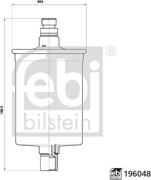 Febi Bilstein 196048 - Filter za gorivo www.molydon.hr