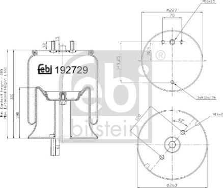 Febi Bilstein 192729 - Meh, pneumatski Ovjes www.molydon.hr