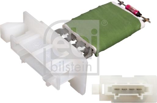 Febi Bilstein 102596 - Otpornik, ventilator kabine/unutrasnjeg prostora www.molydon.hr