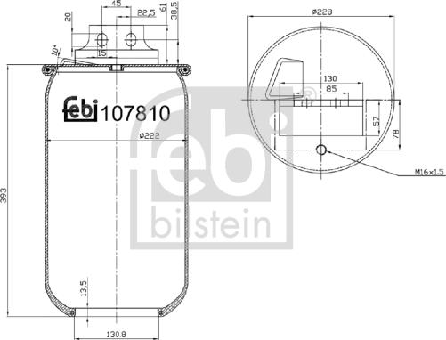 Febi Bilstein 107810 - Meh, pneumatski Ovjes www.molydon.hr