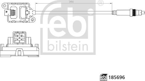 Febi Bilstein 185696 - NOx-senzor, ubrizgavanje karbamida www.molydon.hr