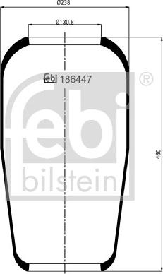 Febi Bilstein 186447 - Meh, pneumatski Ovjes www.molydon.hr