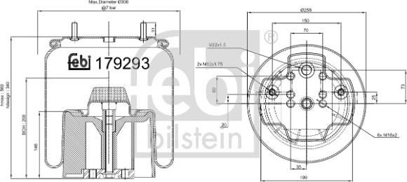 Febi Bilstein 179293 - Meh, pneumatski Ovjes www.molydon.hr