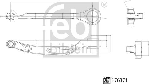 Febi Bilstein 176371 - Rame, Nezavisna poluga za ovjes kotača www.molydon.hr