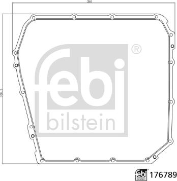 Febi Bilstein 176789 - Brtva, korito za ulje-automatski mjenjač www.molydon.hr