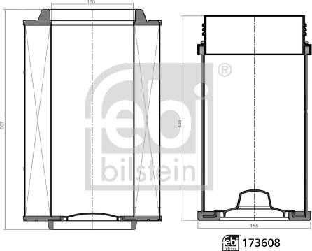 Febi Bilstein 173608 - Komplet filtera za zrak www.molydon.hr