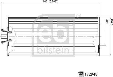 Febi Bilstein 172948 - Filter za ulje www.molydon.hr