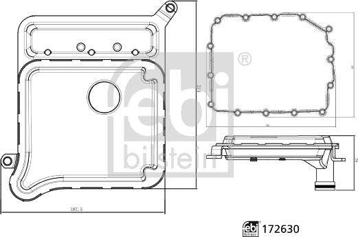 Febi Bilstein 172630 - Hidraulicni filter, automatski mjenjač www.molydon.hr