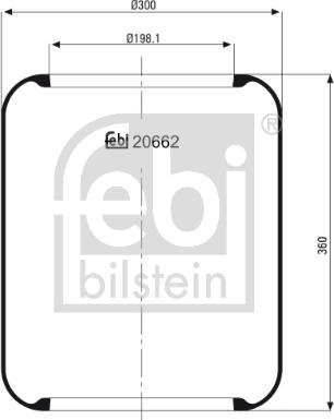 Febi Bilstein 20662 - Meh, pneumatski Ovjes www.molydon.hr