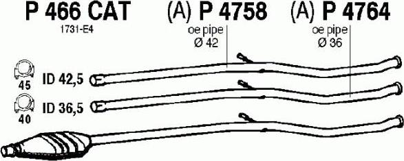 Fenno P466CAT - Katalizator www.molydon.hr