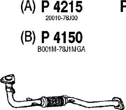 Fenno P4150 - Ispušna cijev www.molydon.hr