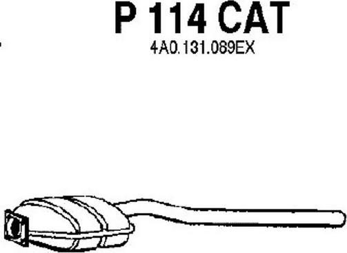 Fenno P114CAT - Katalizator www.molydon.hr