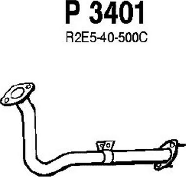 Fenno P3401 - Ispušna cijev www.molydon.hr